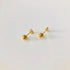 Aretes Bolitas Aretes Gold Muun Jewelry