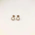 Aretes Círculo con Zirconias Aretes Gold Muun Jewelry