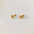 Aretes Rosas Aretes Gold Muun Jewelry