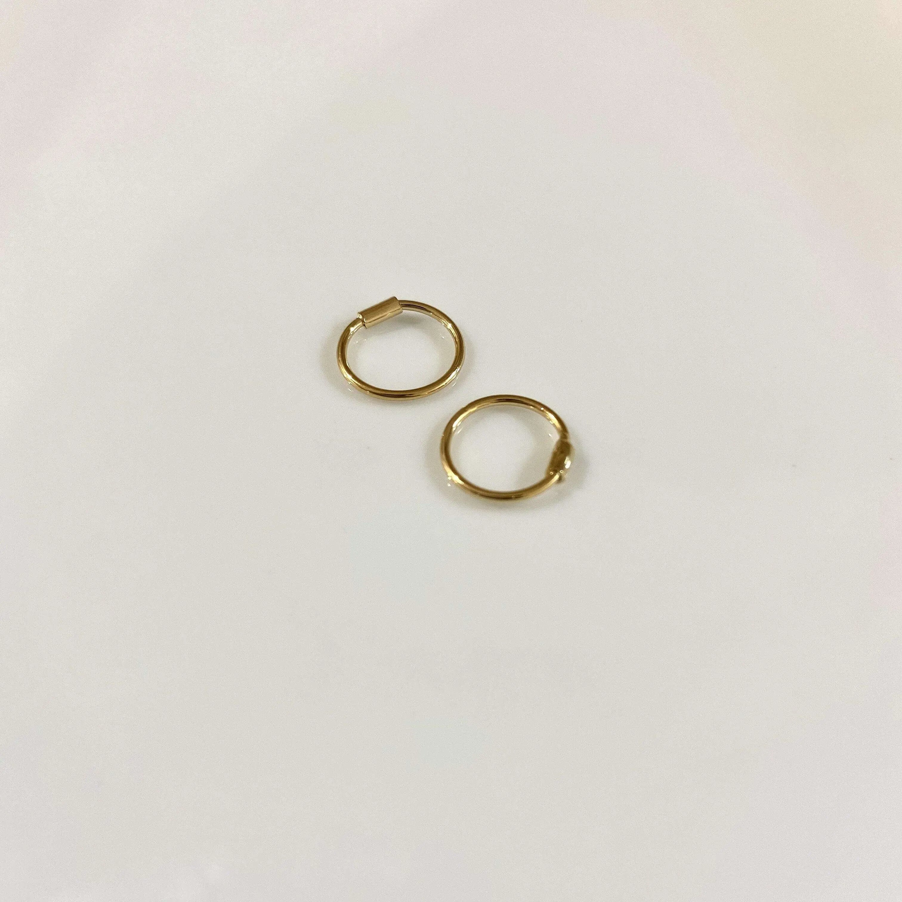 Aritos - mini arracadas Aretes Gold Muun Jewelry