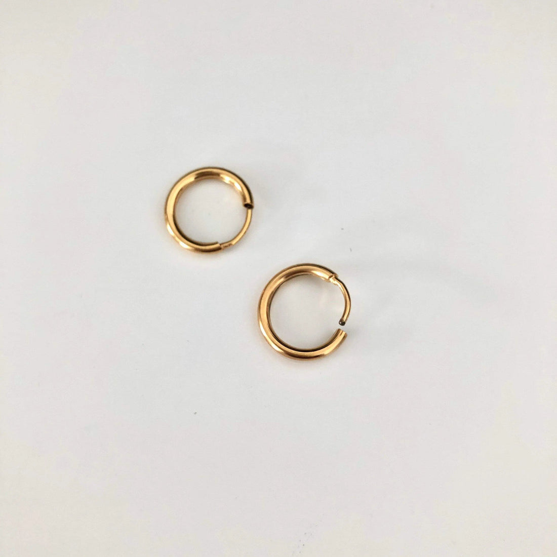 Arracadas Aritos medianos Aretes Gold  Muun Jewelry