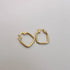 Arracadas Cuadradas Chicas Muun Jewelry