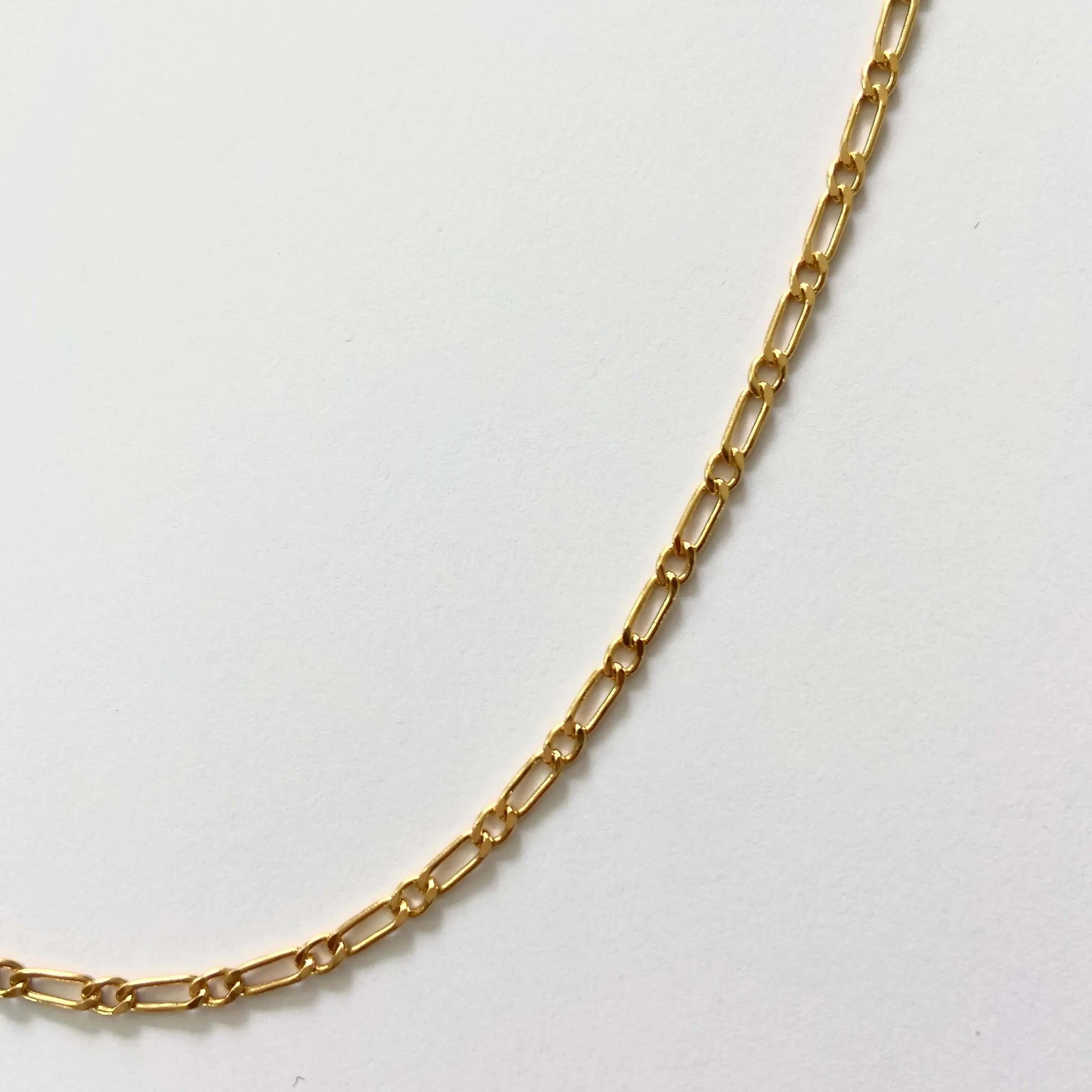 Cadena Figaro Gucci Collares Gold Muun Jewelry