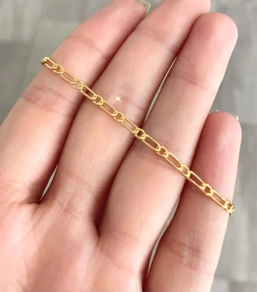 Cadena Figaro Gucci Collares Gold Muun Jewelry