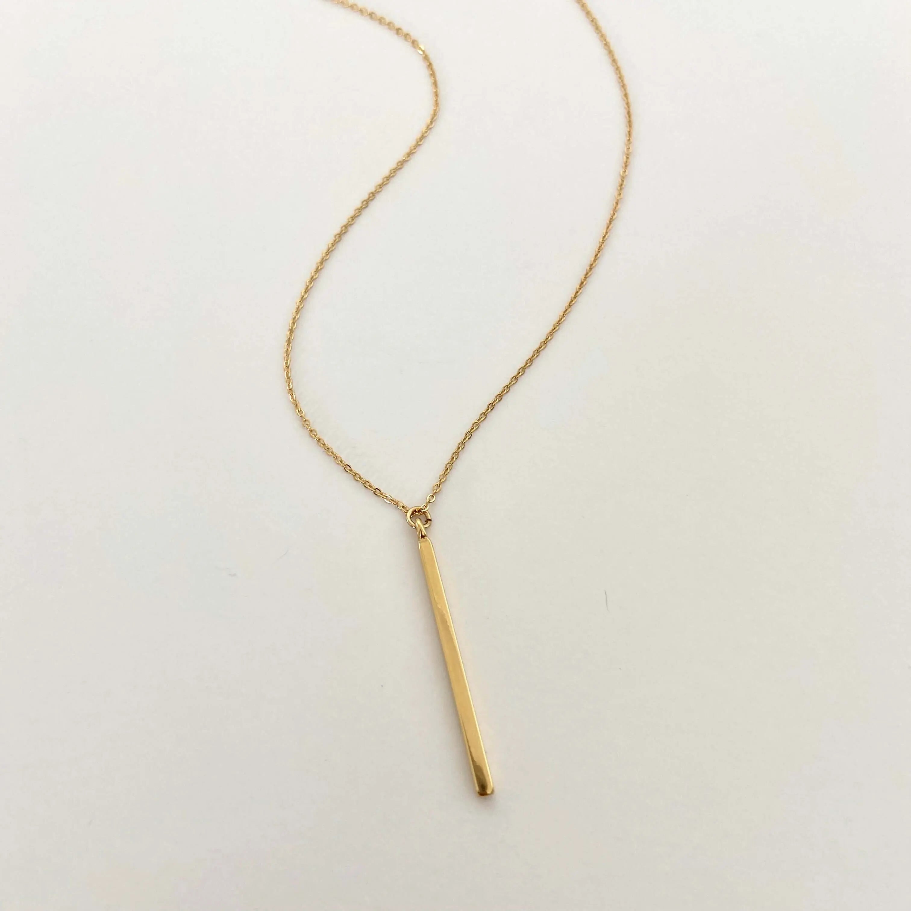 Collar Barrita Collares Gold Muun Jewelry