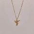 Collar Colibrí Silueta Collares Gold Muun Jewelry