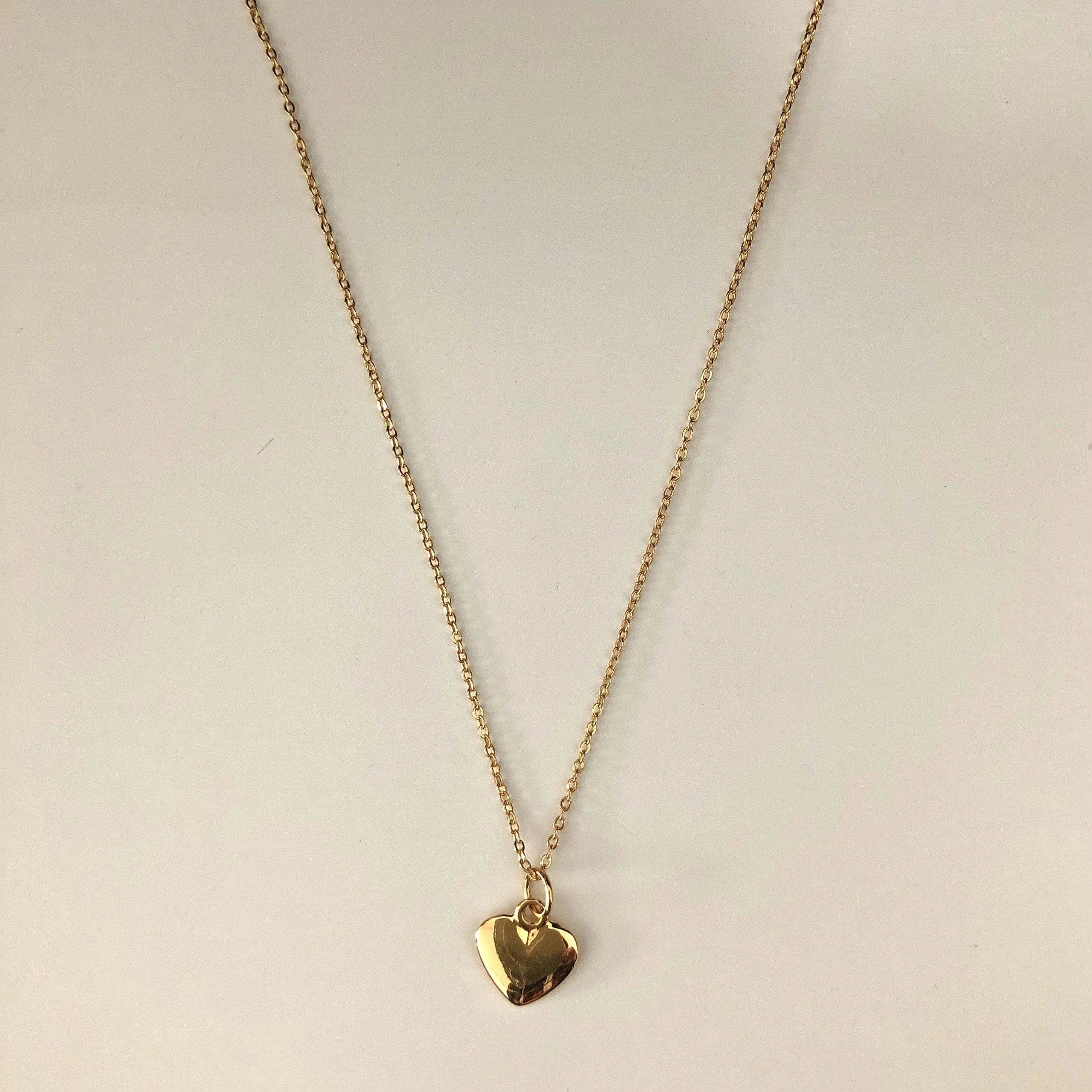 Collar Corazón Collares Gold Muun Jewelry