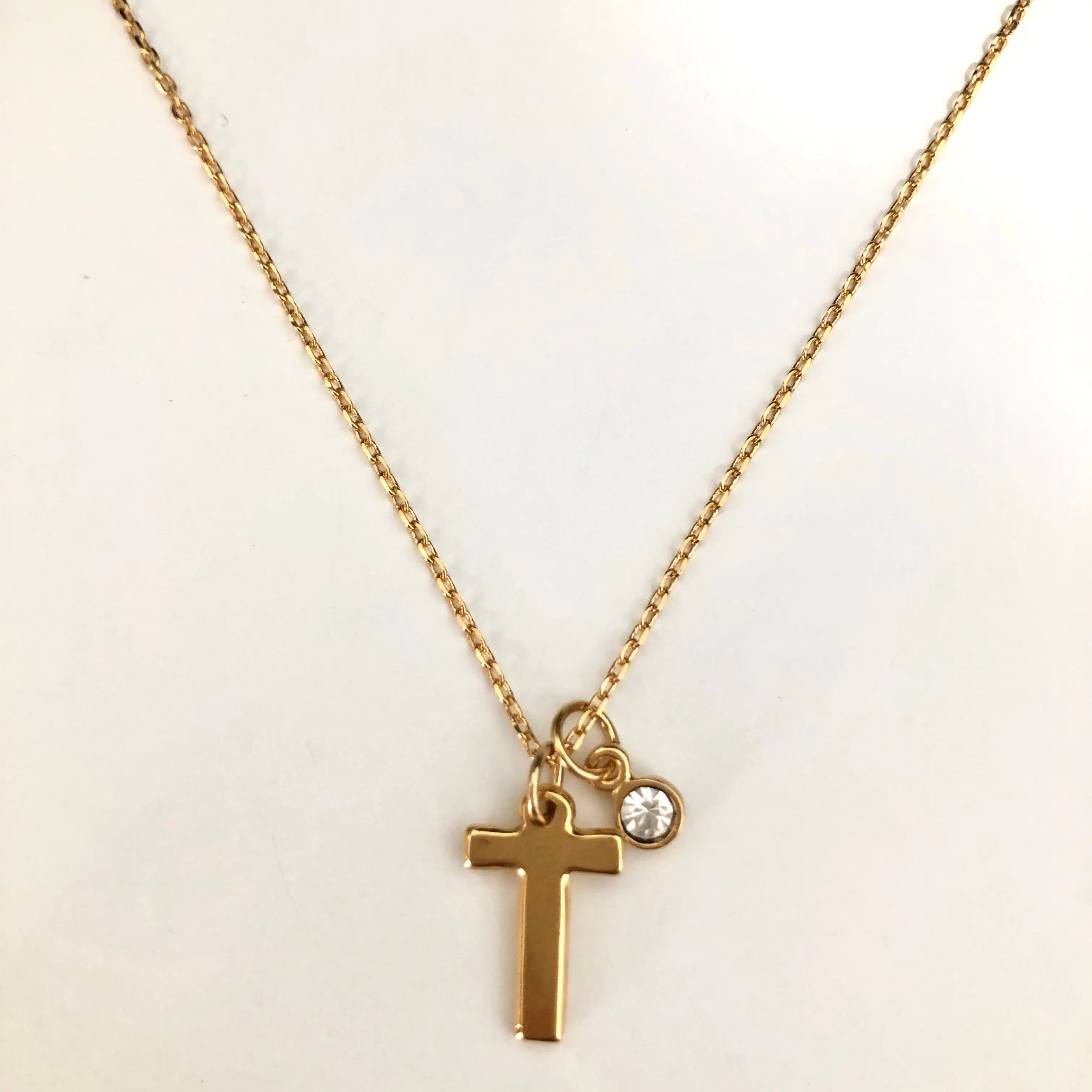 Collar Inicial Mediana Collares Gold Muun Jewelry