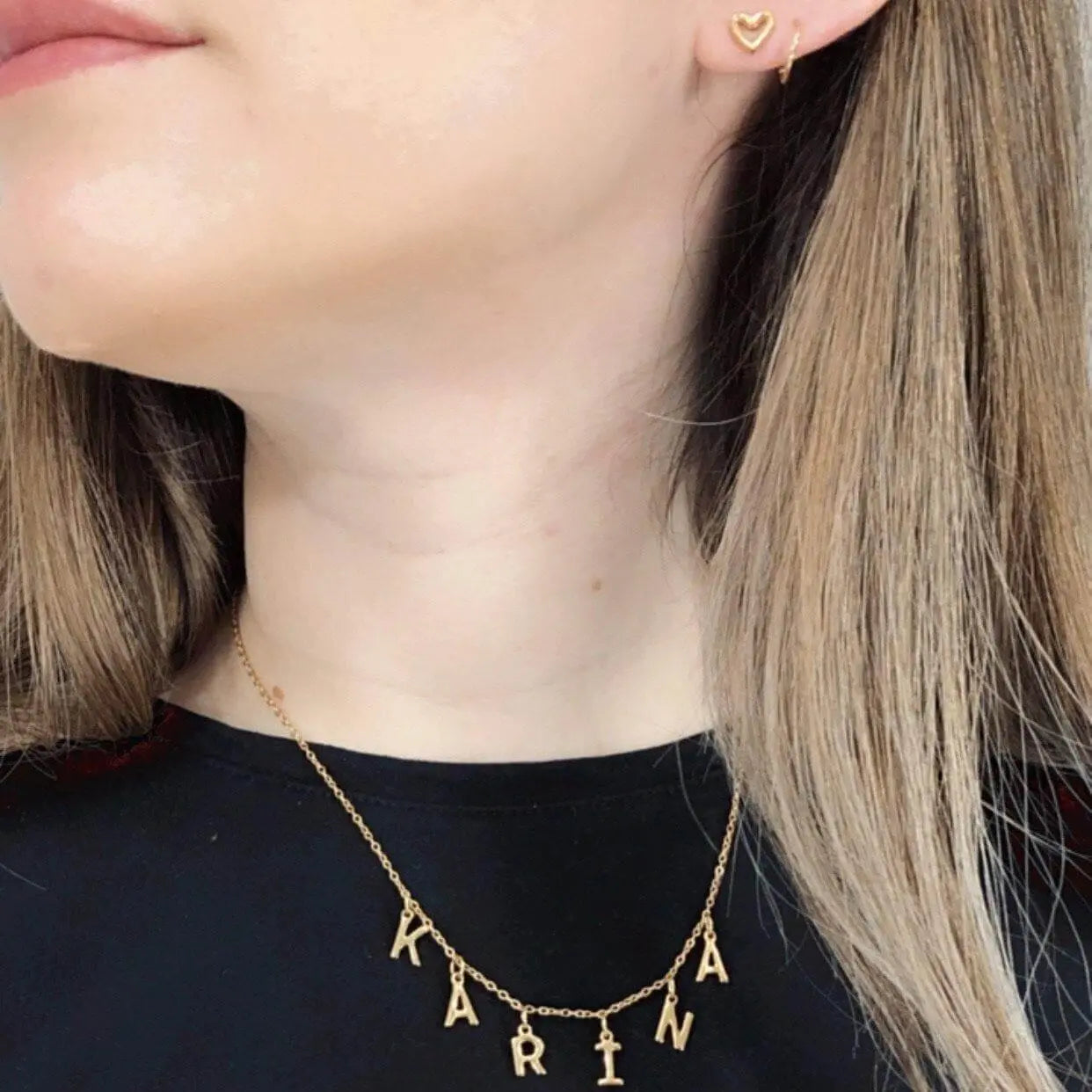 Collar Nombres de 7 a 9 letras Nombres Personalizados Muun Jewelry