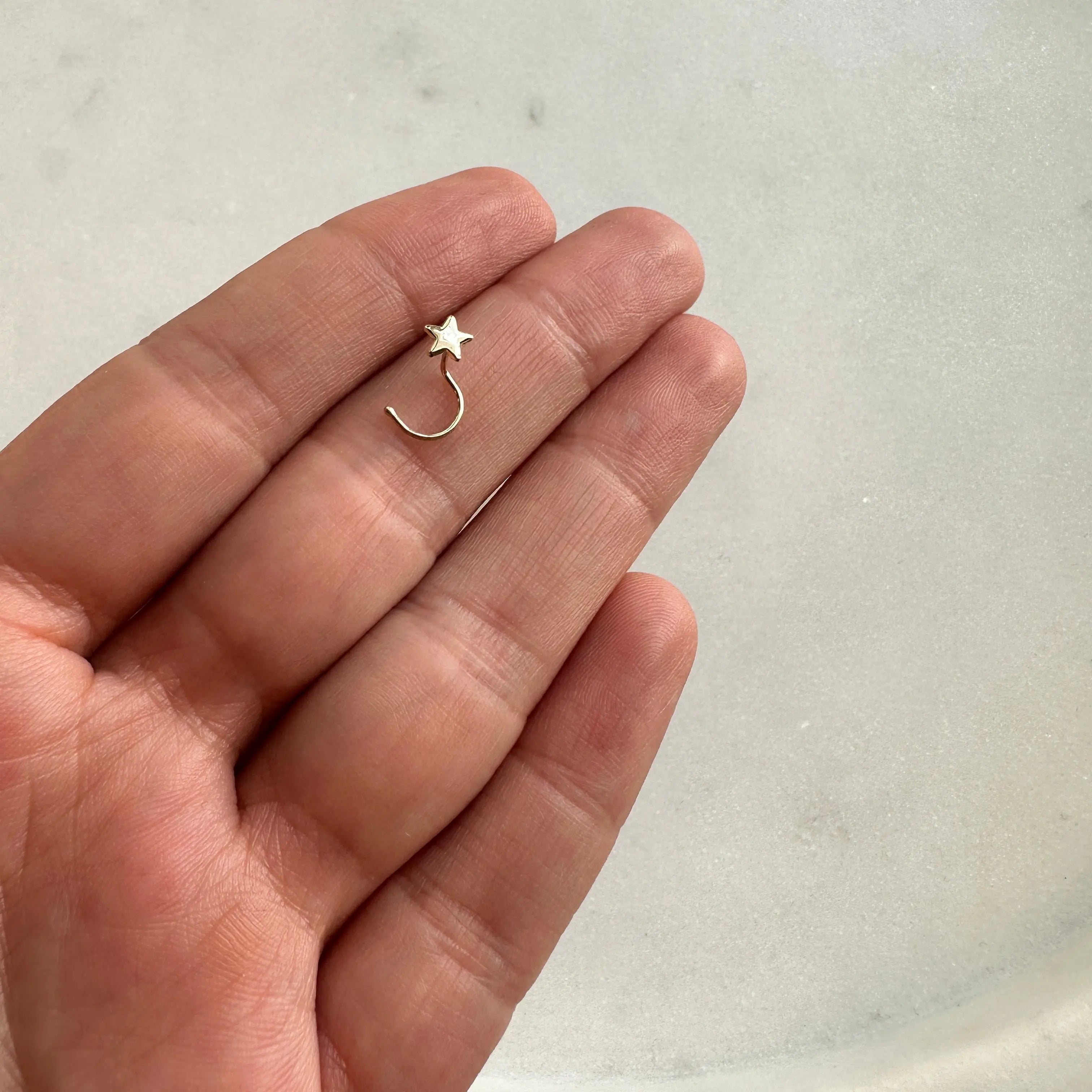 Piercing Estrella para nariz Muun Jewelry