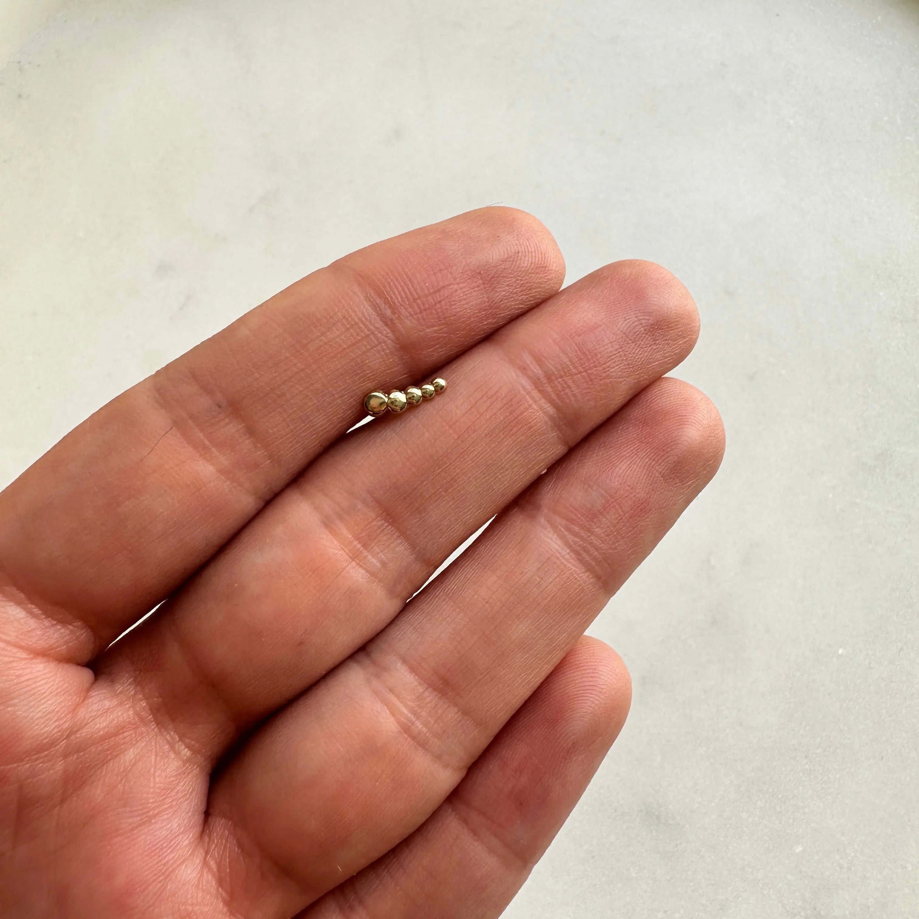 Piercing Lambada Bolitas Muun Jewelry