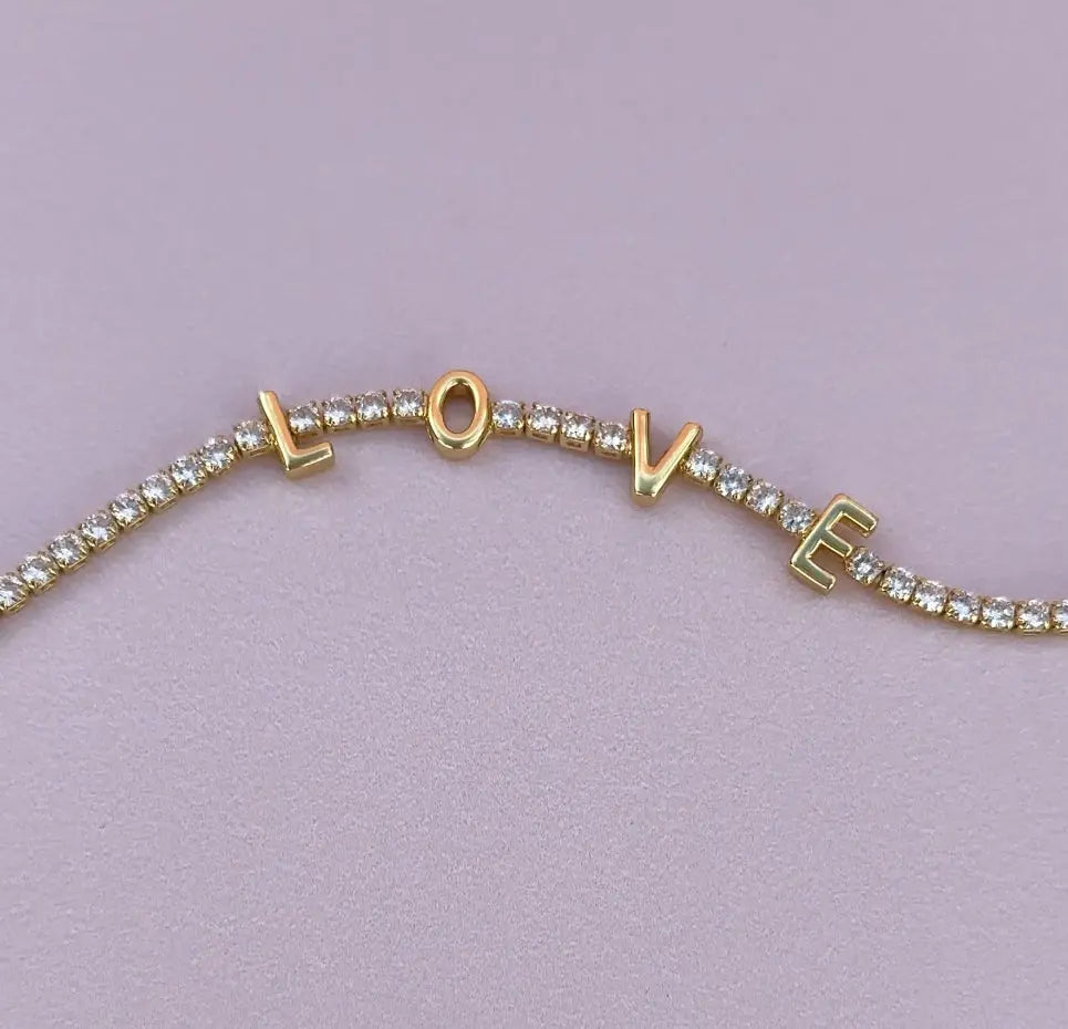 Pulsera Love Tennis Pulseras Muun Jewelry