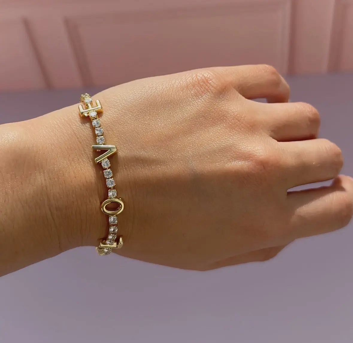 Pulsera Love Tennis Pulseras Muun Jewelry