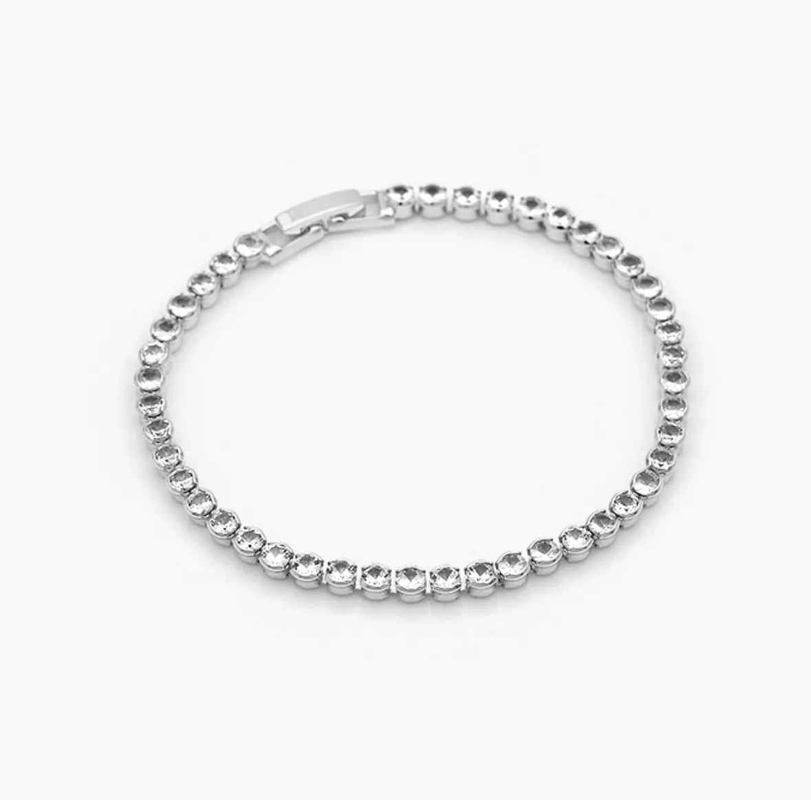 Pulsera Tennis 3mm Silver Muun Jewelry