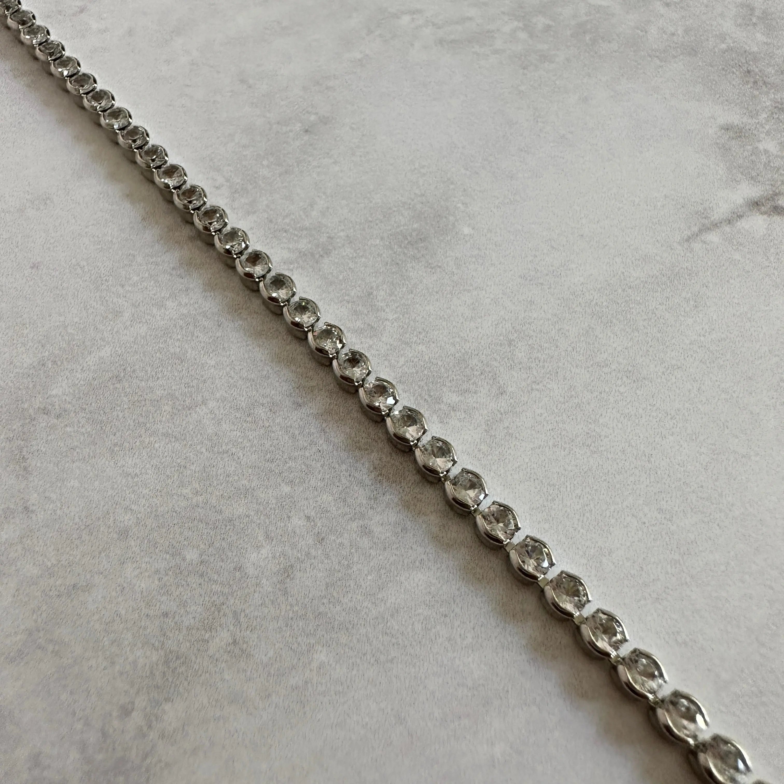 Pulsera Tennis 3mm Silver Muun Jewelry