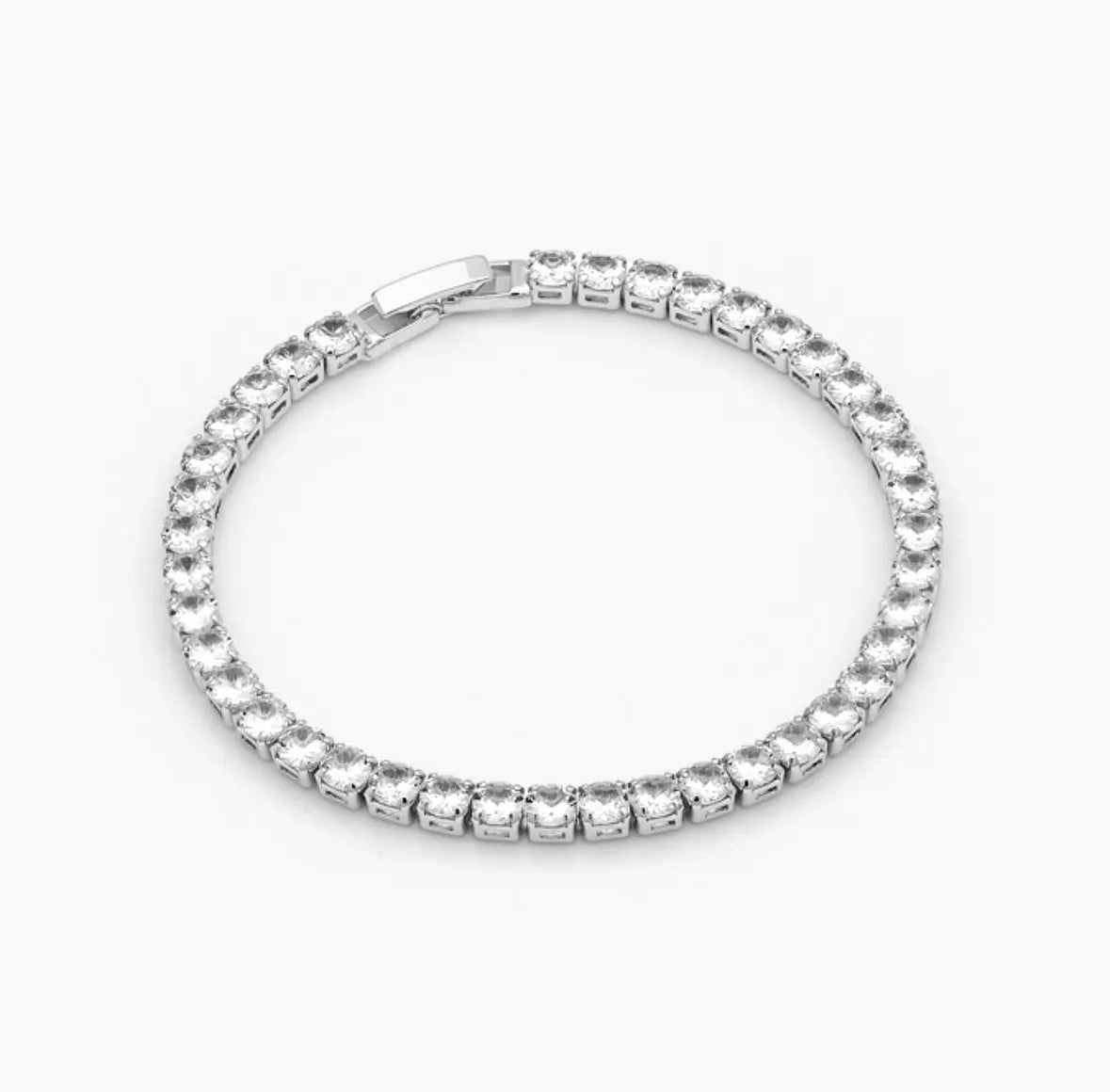 Pulsera Tennis 4mm Silver Muun Jewelry