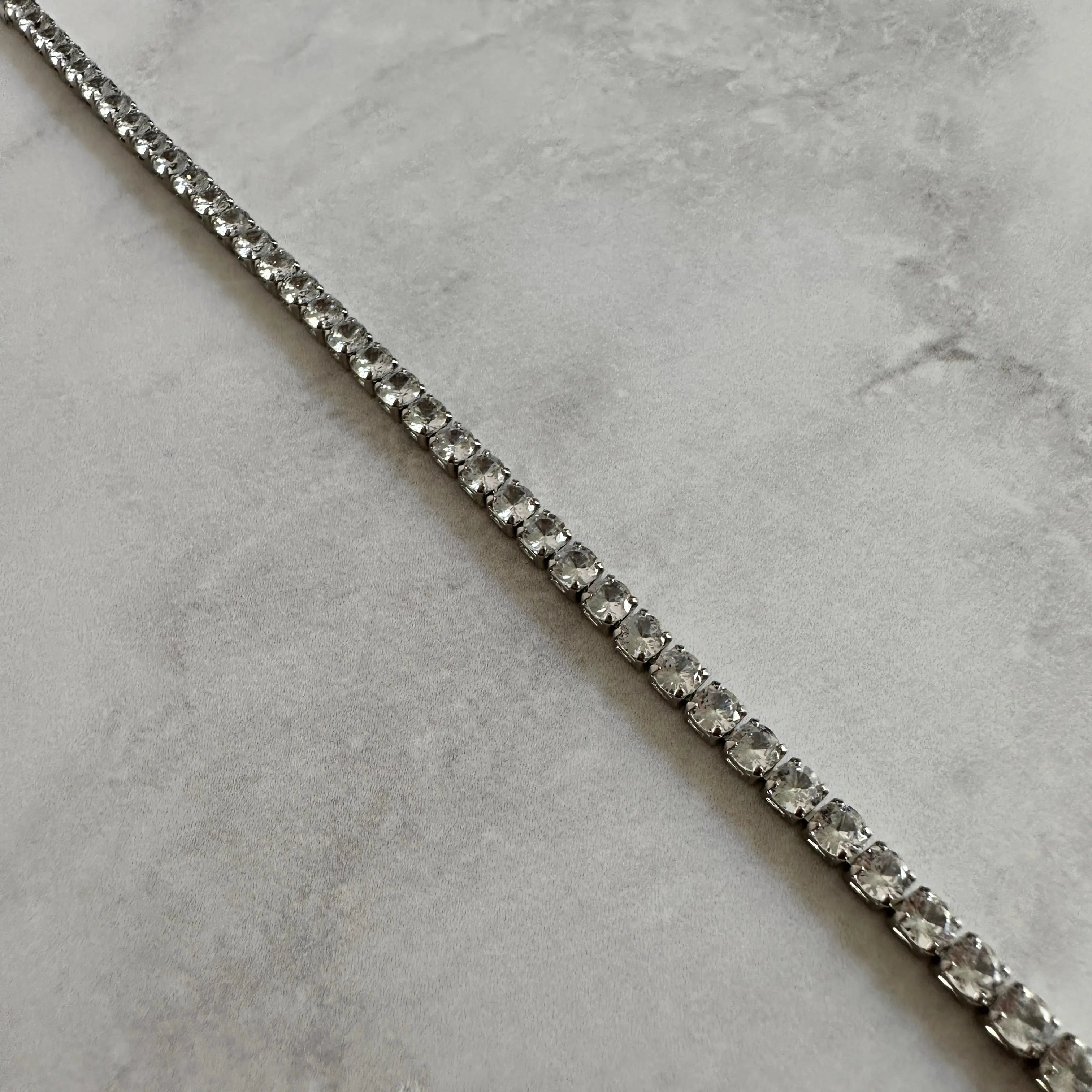 Pulsera Tennis 4mm Silver Muun Jewelry