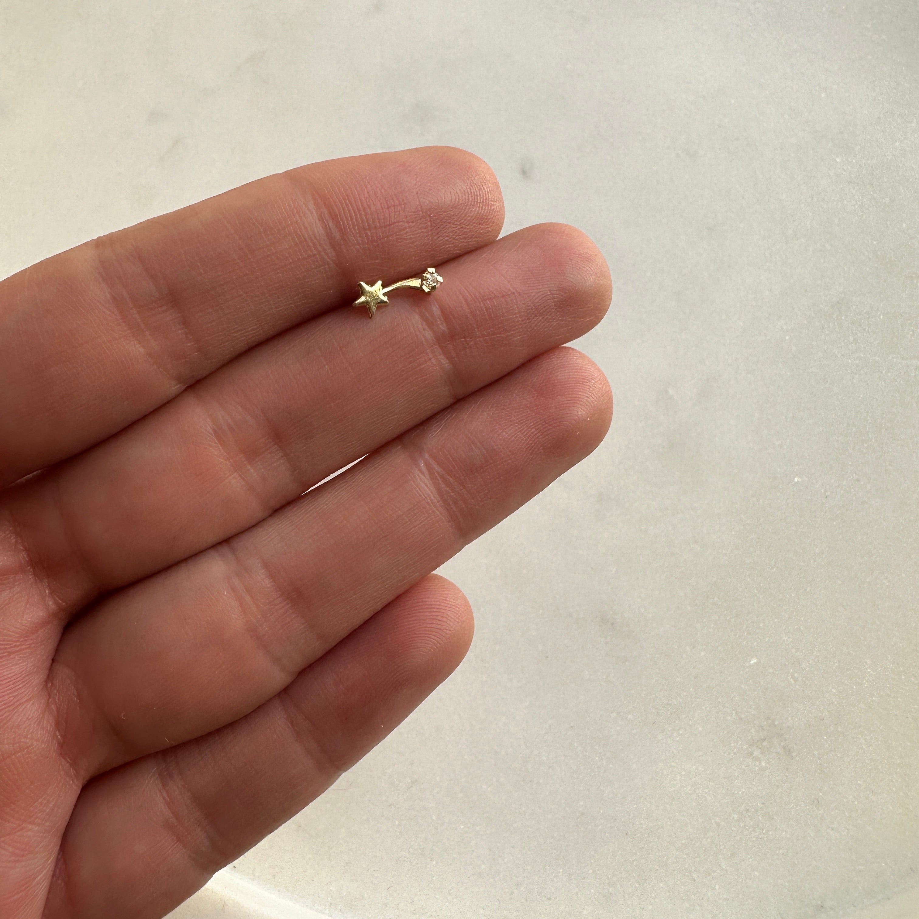 Piercing Cometa Zirconia