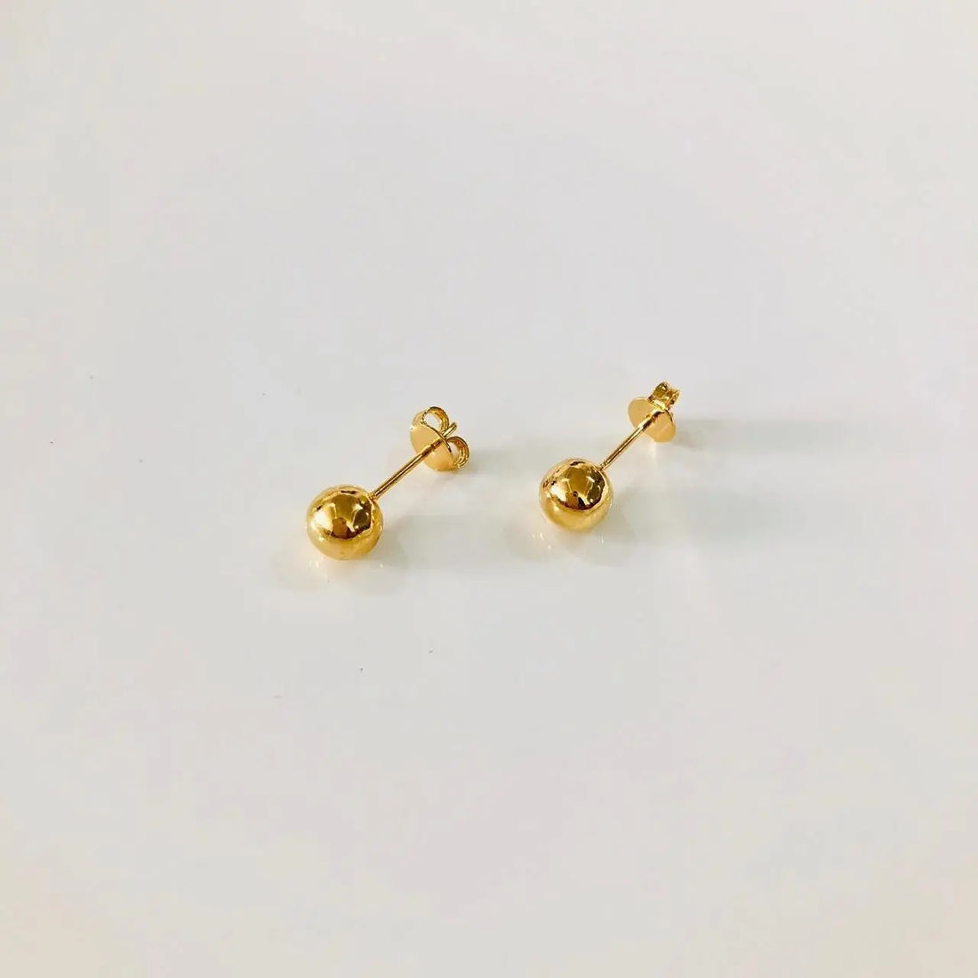 Aretes Bolitas Aretes Gold  Muun Jewelry