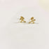Aretes Cruz Aretes Gold  Muun Jewelry