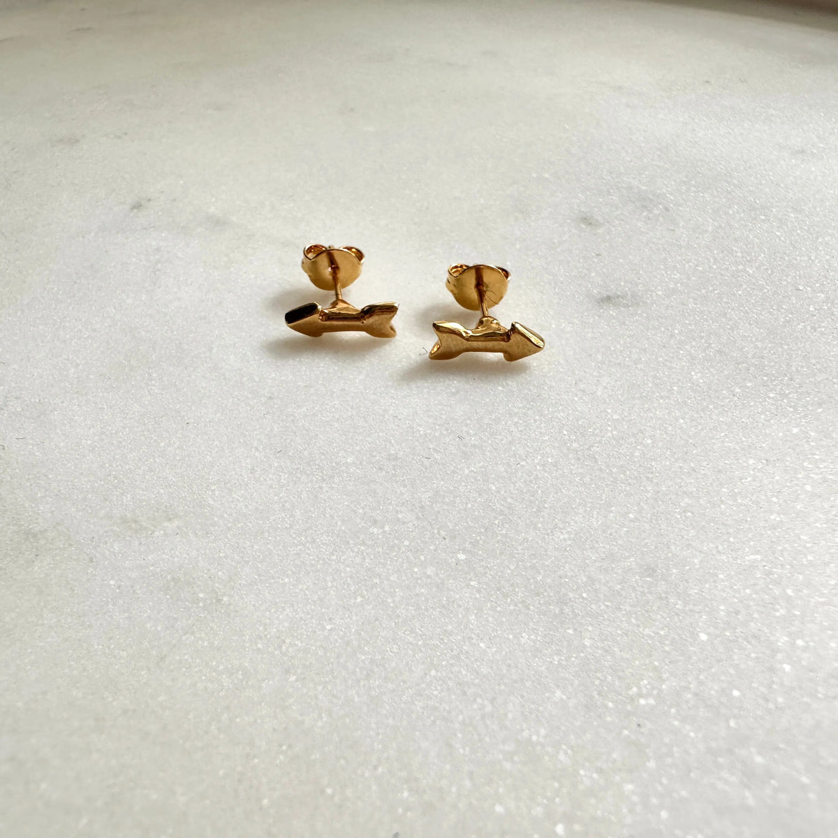 Aretes Flecha Aretes Gold  Muun Jewelry