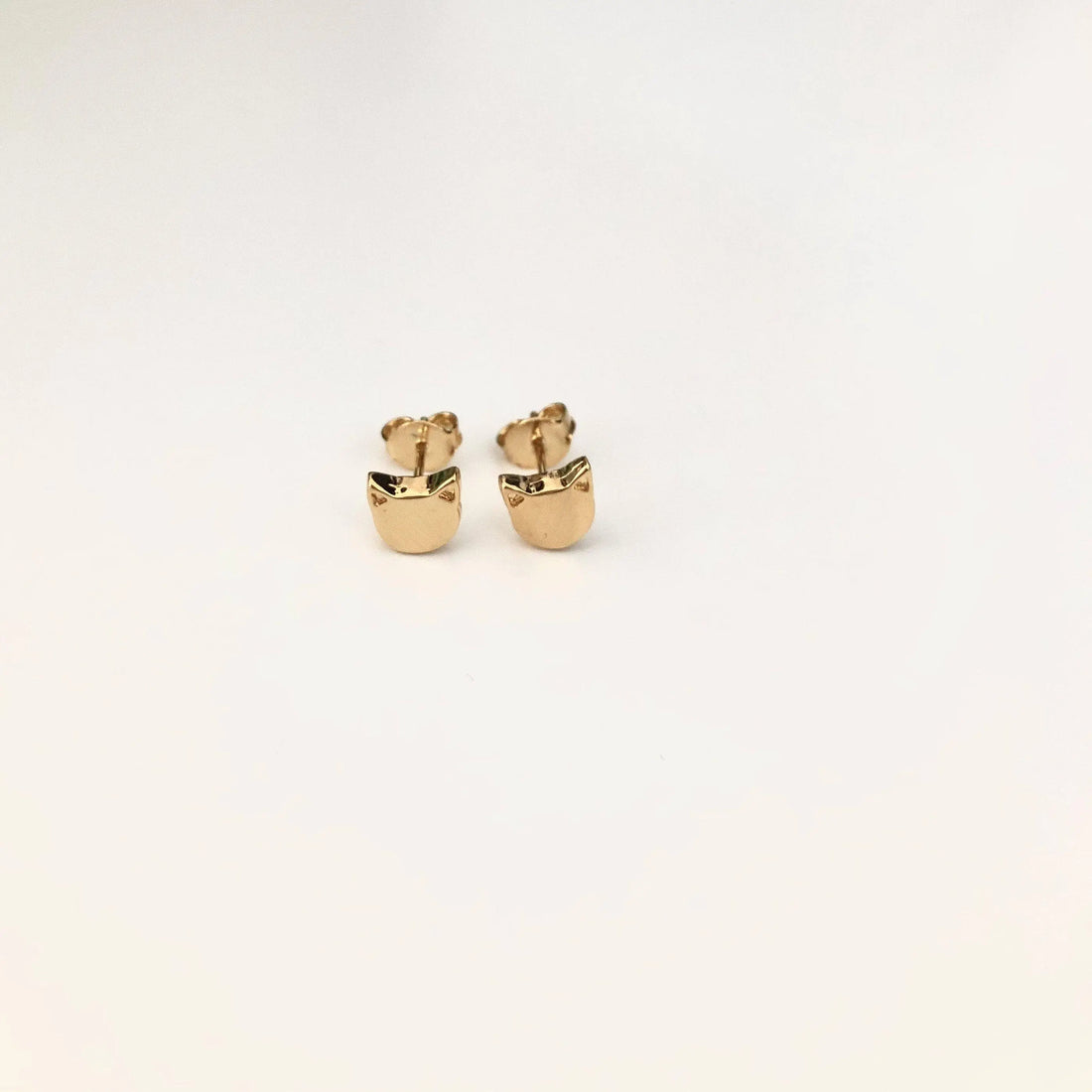 Aretes Gato Aretes Gold  Muun Jewelry