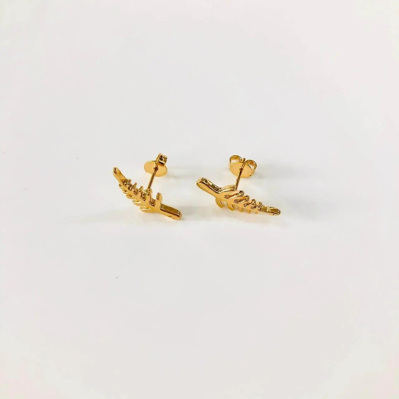 Aretes Laurel Aretes Gold  Muun Jewelry