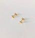 Aretes Mini estrella del norte Aretes Gold  Muun Jewelry