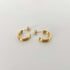 Arracada Triple Aretes Gold  Muun Jewelry
