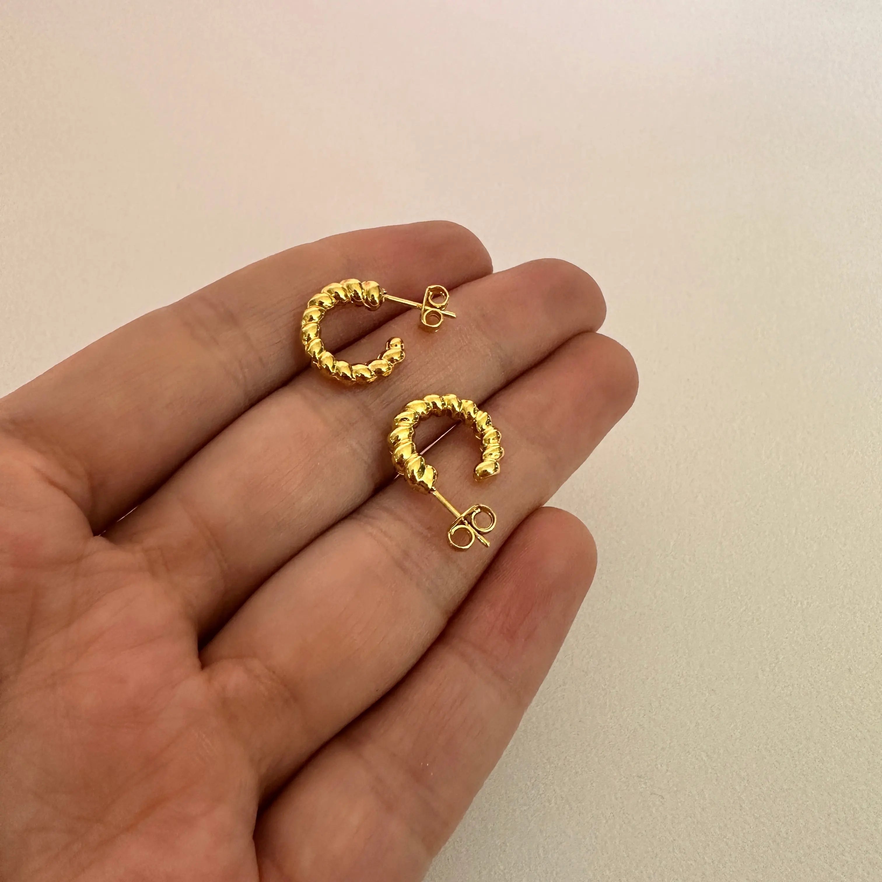 Arracadas Trenzadas Mini   Muun Jewelry