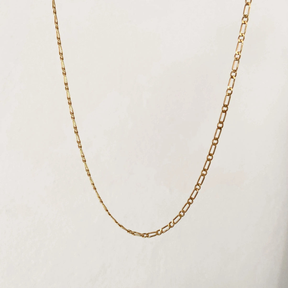 Cadena Figaro Gucci Collares Gold  Muun Jewelry