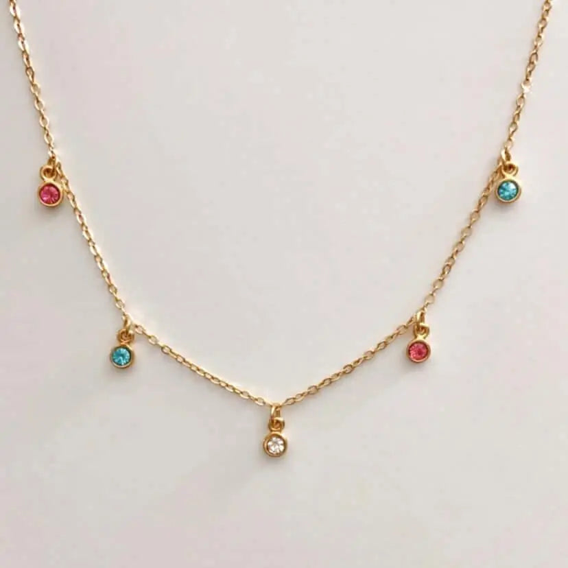 Choker Colors Collares Gold  Muun Jewelry