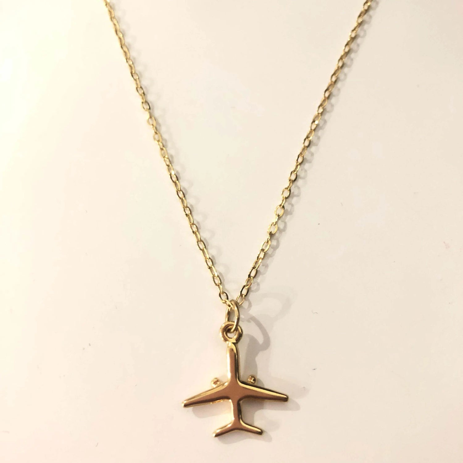 Collar Avión Collares Gold  Muun Jewelry