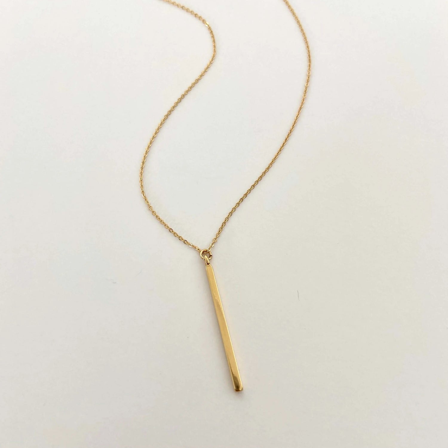 Collar Barrita Collares Gold  Muun Jewelry