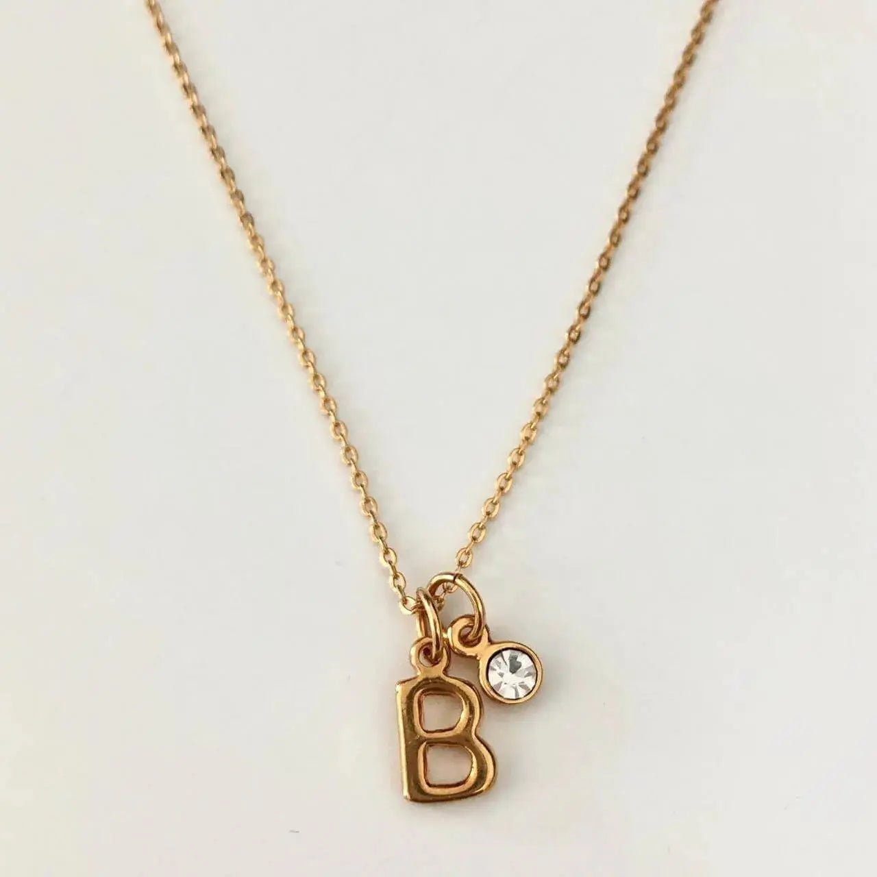 Collar Letra Inicial Mini Collares Gold 280.00 Muun Jewelry