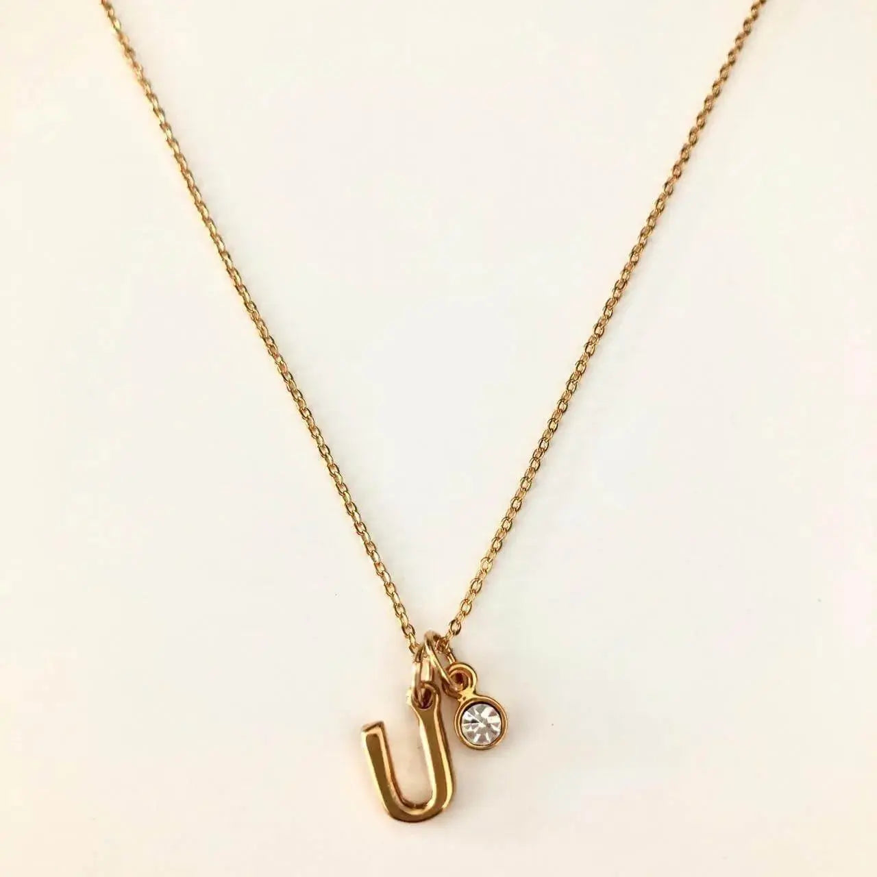 Collar Letra Inicial Mini Collares Gold  Muun Jewelry