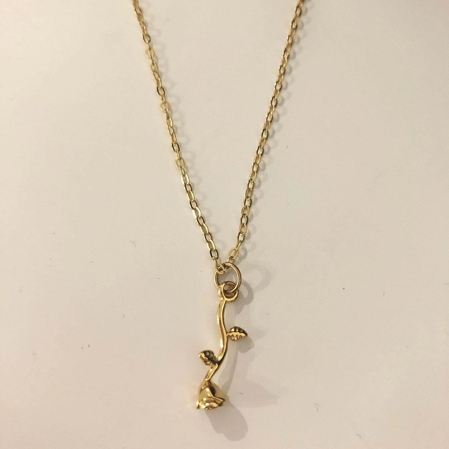 Collar Rosa Collares Gold  Muun Jewelry