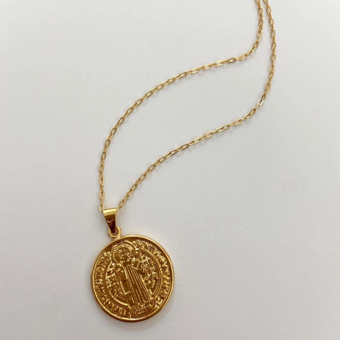 Collar San Benito Jumbo Collares Gold  Muun Jewelry
