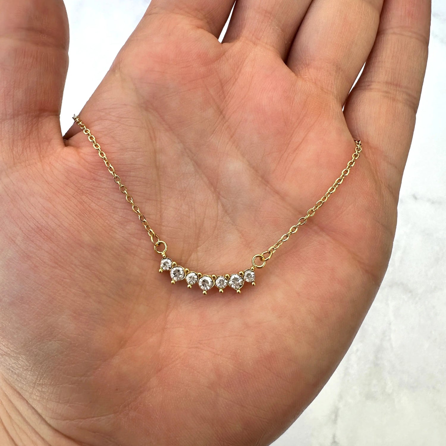 Collar Shine Collar Gold  Muun Jewelry