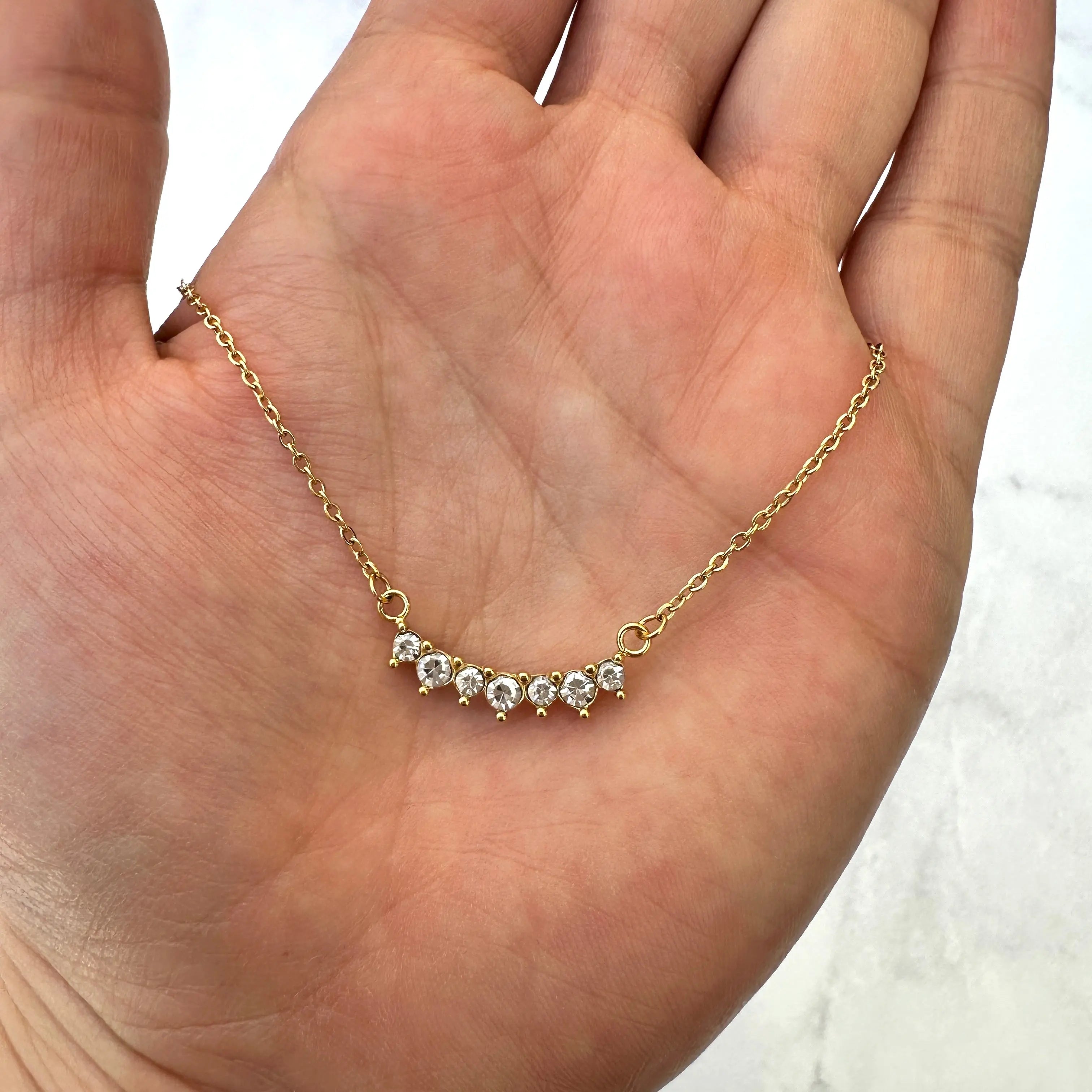 Collar Shine Collar Gold  Muun Jewelry