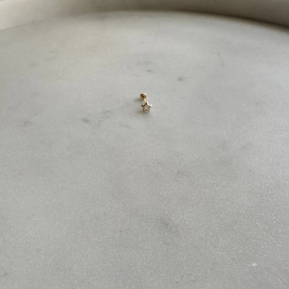 Piercing Estrella Mini Cristal   Muun Jewelry