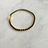 Pulsera Tennis 3mm Negra   Muun Jewelry