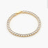 Pulsera Tennis 4mm Gold   Muun Jewelry