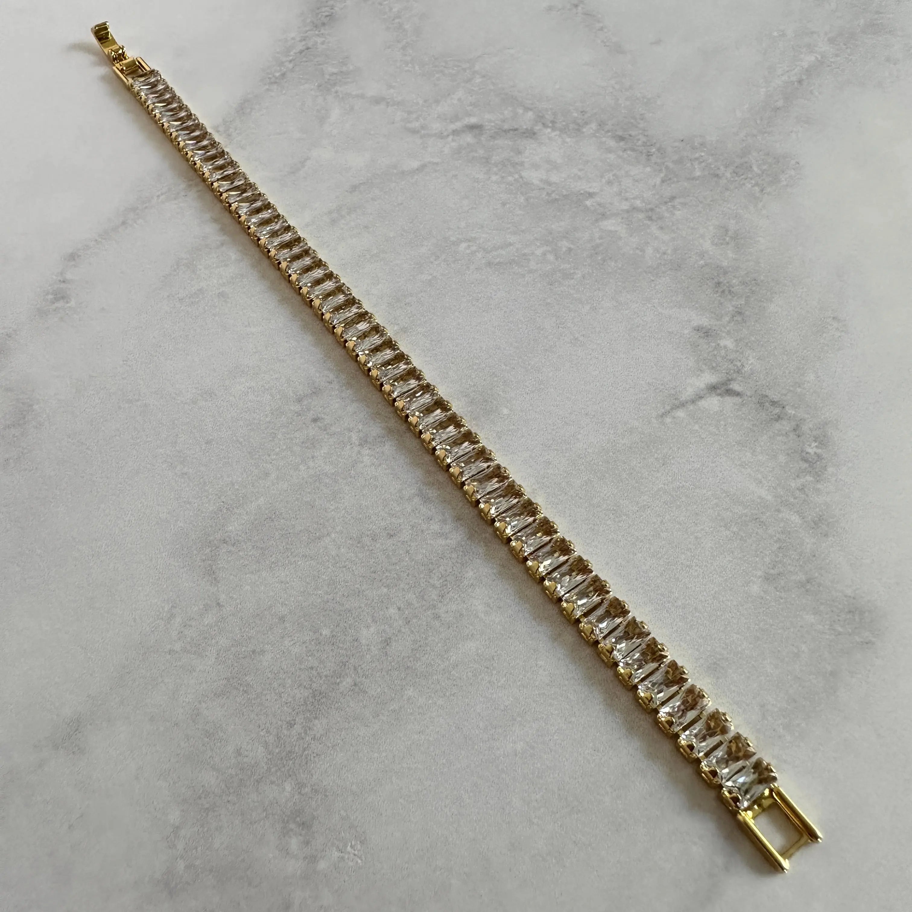 Pulsera Tennis 6mm Gold   Muun Jewelry